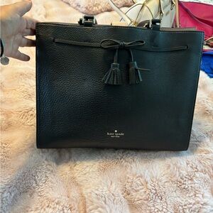 Kate Spade Hayes Street Sam Ladies Medium Black Leather